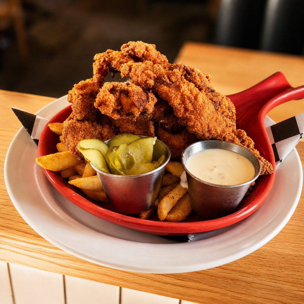 Chicken Strip Basket.